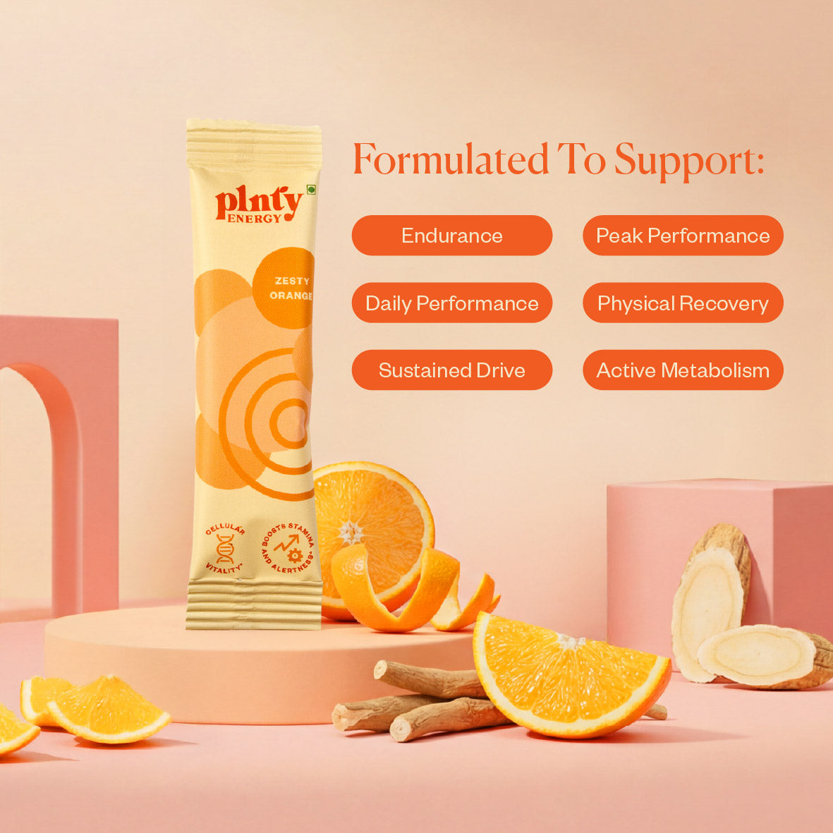 Plnty Energy - Zesty Orange