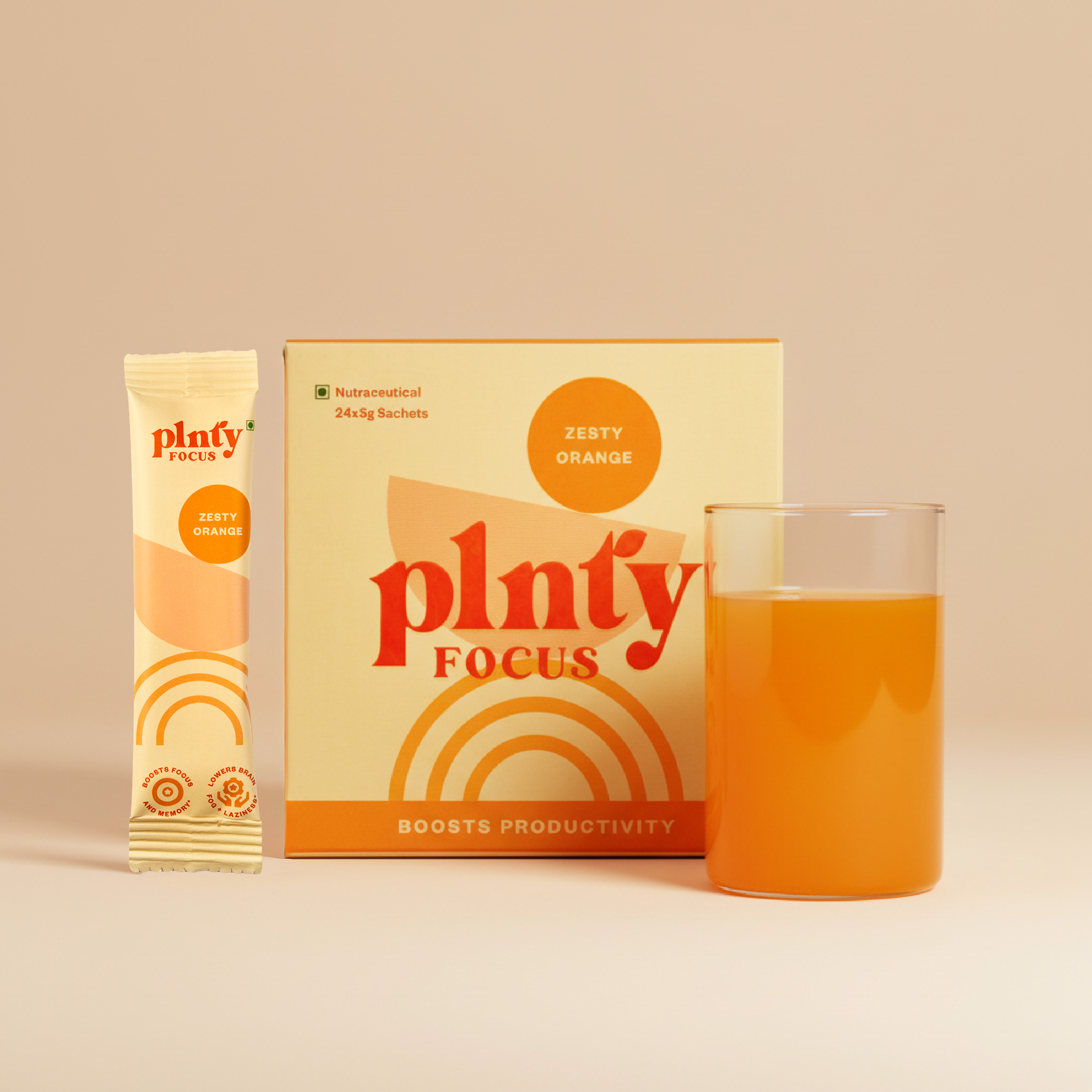 Plnty Focus - Zesty Orange