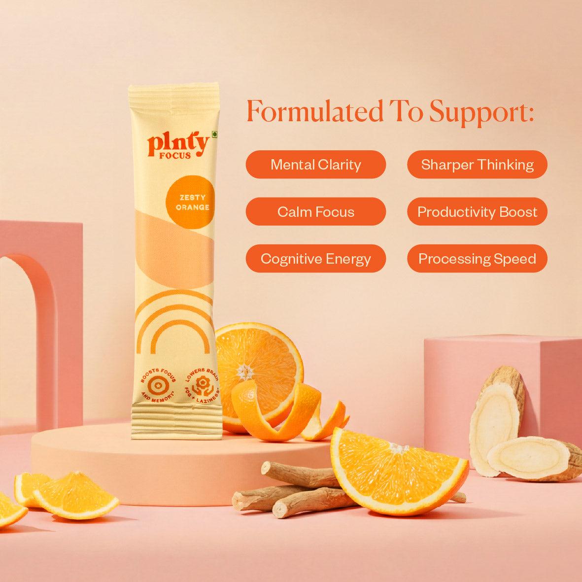 Plnty Focus - Zesty Orange