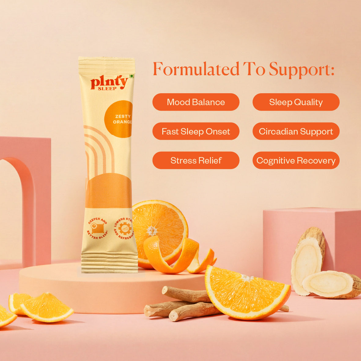 Plnty Sleep - Zesty Orange